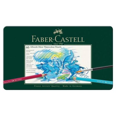 LAPIZ ACUARELABLE FABER CASTELL 60 COLORES 117560