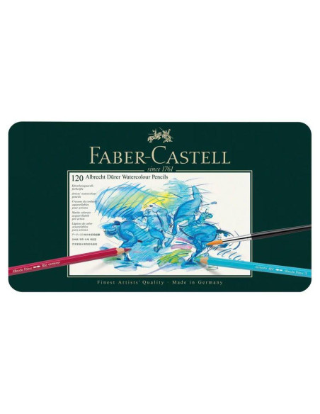 LAPIZ ACUARELABLE FABER CASTELL 120 COLORES 117511