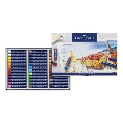 TIZA PASTEL GRASO FABER CASTEL 36 COLORES 127036