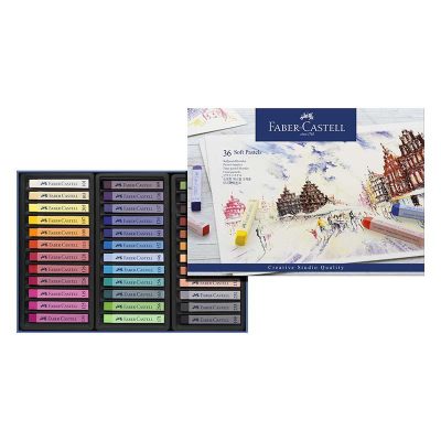 TIZA PASTEL BLANDO FABER CASTEL 36 COLORES 128336