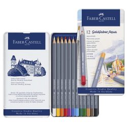 LAPIZ ACUARELABLE GOLDFABER AQUA 12 COLORES 114612