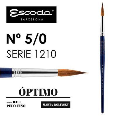 PINCEL ESCODA SERIE 1210 REDONDO KOLINSKY No5/0