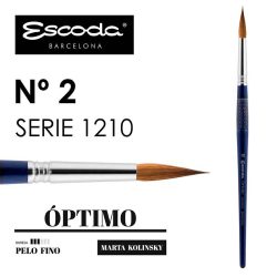 PINCEL ESCODA SERIE 1210 REDONDO KOLINSKY No2
