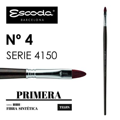 PINCEL ESCODA SERIE 4150 PLANO CARRADO TEIJIN No4