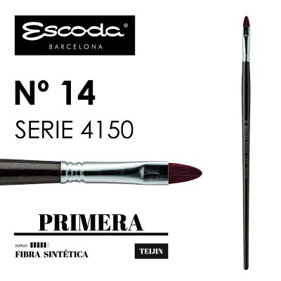 PINCEL ESCODA SERIE 4150 PLANO CARRADO TEIJIN No14