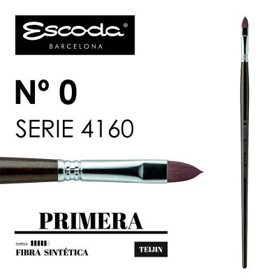 PINCEL ESCODA SERIE 4160 PLANO L/GATO TEIJIN  No0