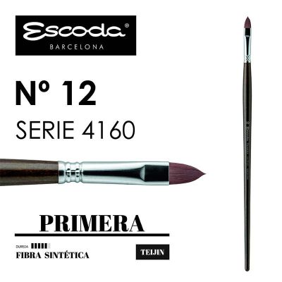 PINCEL ESCODA SERIE 4160 PLANO L/GATO TEIJIN  No12