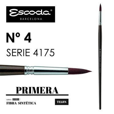 PINCEL ESCODA SERIE 4175 REDONDO TEIJIN No4