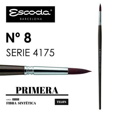 PINCEL ESCODA SERIE 4175 REDONDO TEIJIN No8