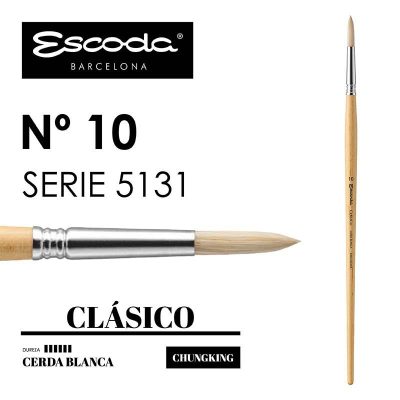 PINCEL ESCODA SERIE 5131 REDONDO CERDA No10