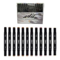 ROTULADOR ALEX BOG ARTIST SET 12 COLORES SKIN