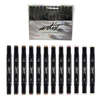 ROTULADOR ALEX BOG ARTIST SET 12 COLORES SKIN
