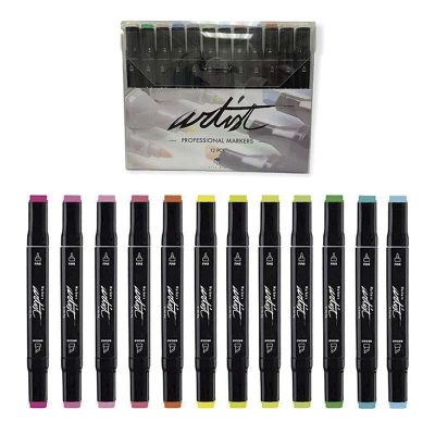 ROTULADOR ALEX BOG ARTIST SET 12 COLORES VIVID