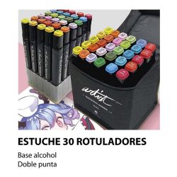 ROTULADOR ALEX BOG ARTIST ESTUCHE 30 COLORES