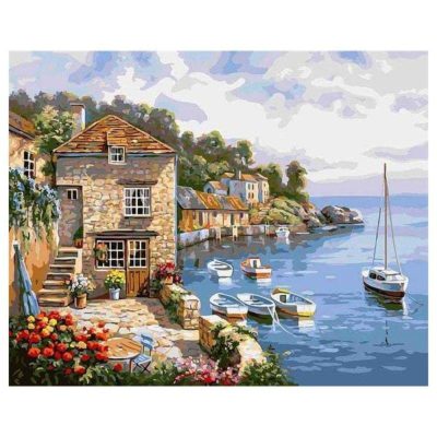 LIENZO PINTAR POR NUMEROS ALEX BOG MOD SG-9312