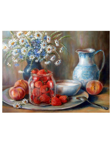 LIENZO PINTAR POR NUMEROS ALEX BOG MOD SG-8234