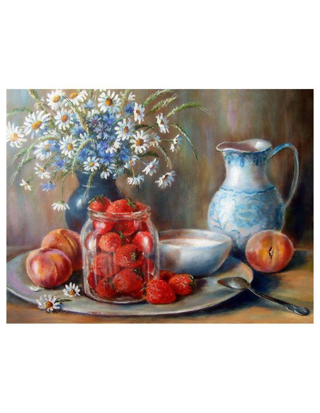 LIENZO PINTAR POR NUMEROS ALEX BOG MOD SG-8234