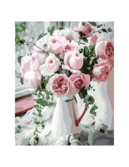 LIENZO PINTAR POR NUMEROS ALEX BOG MOD SG-8265