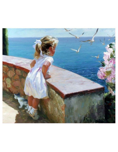 LIENZO PINTAR POR NUMEROS ALEX BOG MOD SG-9510