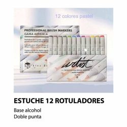 ROTULADOR ALEX BOG ARTIST SET 12 UDS PASTEL LIMITE