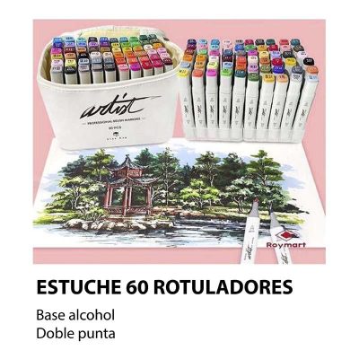 ROTULADOR ALEX BOG ARTIST SET 60 UDS BASIC LIMITED