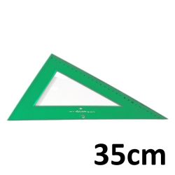 CARTABON DFH GRADUADO S/BISEL 35CM