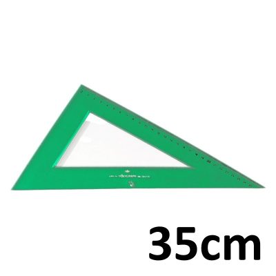 CARTABON DFH GRADUADO S/BISEL 35CM