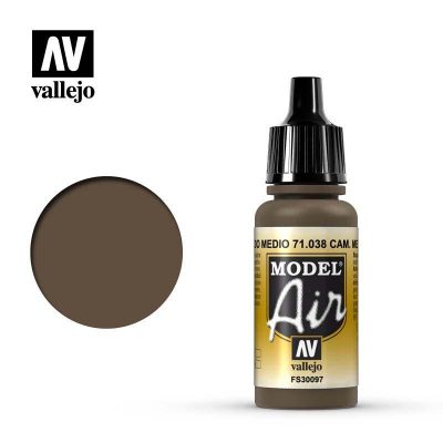 MODEL AIR VALLEJO CAMUFLAJE PARDO MEDIO 17 ML