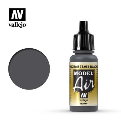 MODEL AIR VALLEJO RLM66 SCHWARZGRAU 17 ML