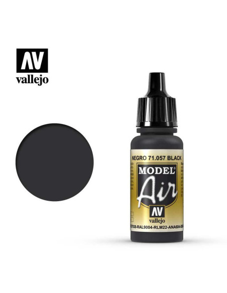 MODEL AIR VALLEJO NEGRO 17 ML