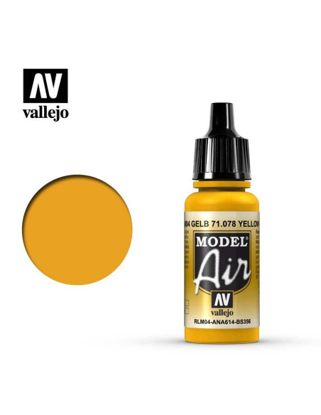 MODEL AIR VALLEJO RLM04 GELB 17 ML