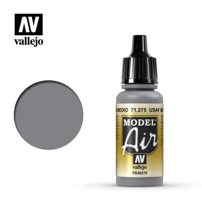 MODEL AIR VALLEJO USAF GRIS MEDIO 17 ML