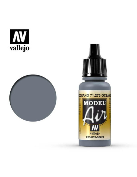 MODEL AIR VALLEJO GRIS OCÉANO 17 ML