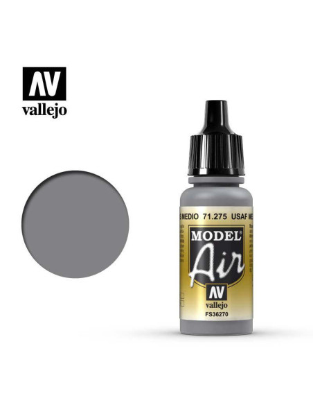 MODEL AIR VALLEJO USAF GRIS MEDIO 17 ML