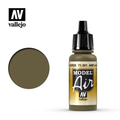 MODEL AIR VALLEJO AMT-4 CAMUFLAJE VERDE  17 ML