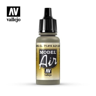 MODEL AIR VALLEJO A-21 MARRÓN GRIS CLARO 17 ML
