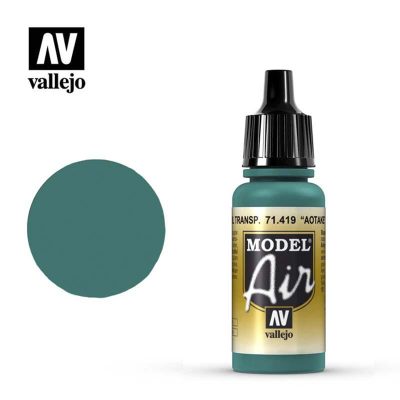 MODEL AIR VALLEJO AOTAKE' AZUL TRANSPARENTE 17 ML