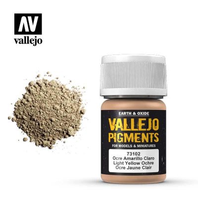 PIGMENTO MODELISMO VALLEJO OCRE CLARO 35 ML