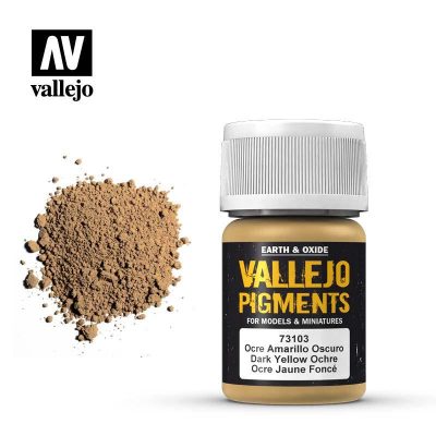 PIGMENTO MODELISMO VALLEJO OCRE OSCURO 35 ML
