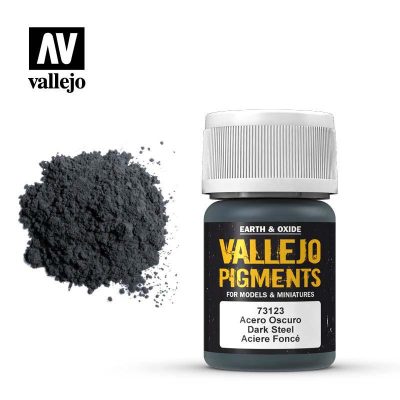 PIGMENTO MODELISMO VALLEJO METALICO ACERO 35 ML
