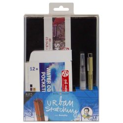 SET TALENS URBAN SKETCHING NEGRO