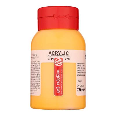 ACRILICO TAC 750 ML AMARILLO AZO OSCURO 270