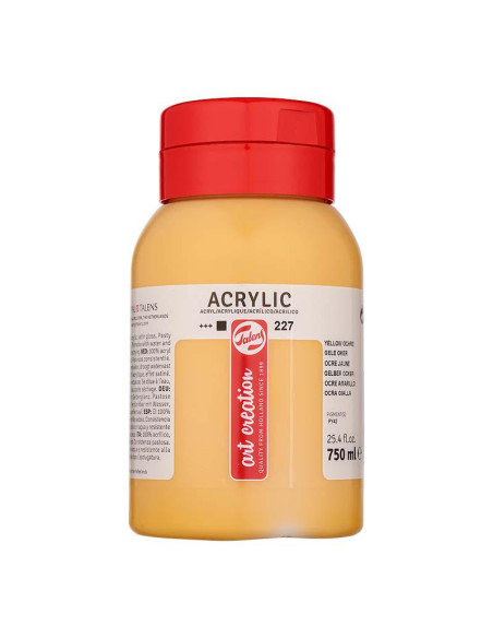 ACRILICO TAC 750 ML OCRE AMARILLO 227