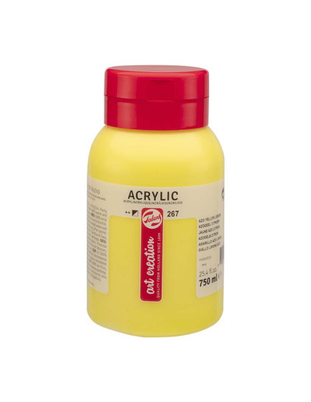 ACRILICO TAC 750 ML AMARILLO AZO LIMÓN 267