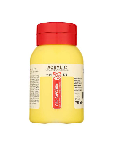 ACRILICO TAC 750 ML AMARILLO PRIMARIO 275