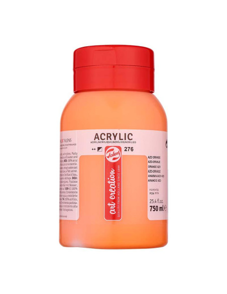 ACRILICO TAC 750 ML ANARANJADO AZO 276