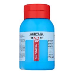 ACRILICO TAC 750 ML AZUL BRILLANTE 564