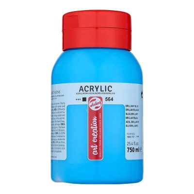 ACRILICO TAC 750 ML AZUL BRILLANTE 564