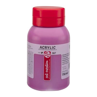ACRILICO TAC 750 ML VIOLETA ROJIZO PERMANENTE 567