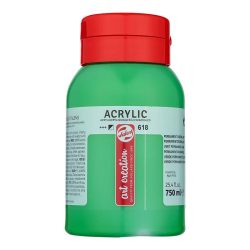 ACRILICO TAC 750 ML VERDE PERMANENTE CLARO 618